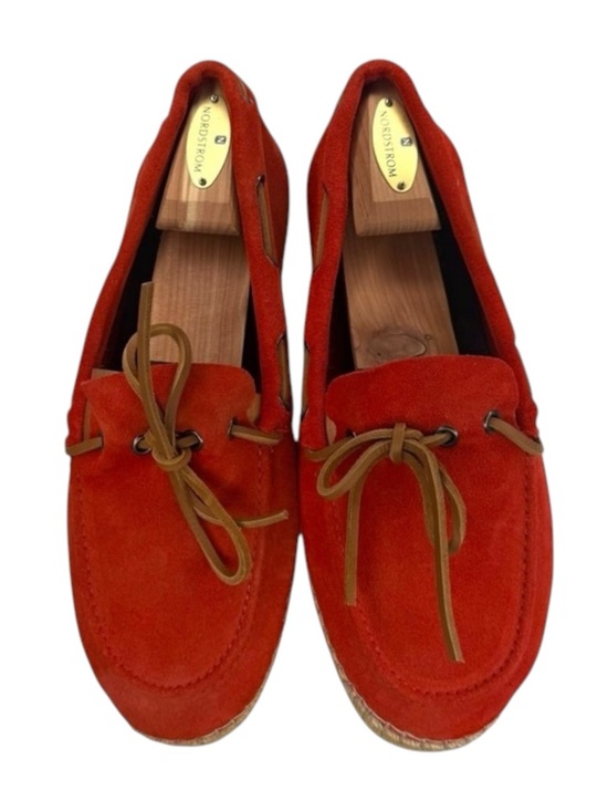 Hanks Brand ? Alpargatas Max Naranja Boat Shoe Espadrille ? Orange Suede ? 42 main image 11